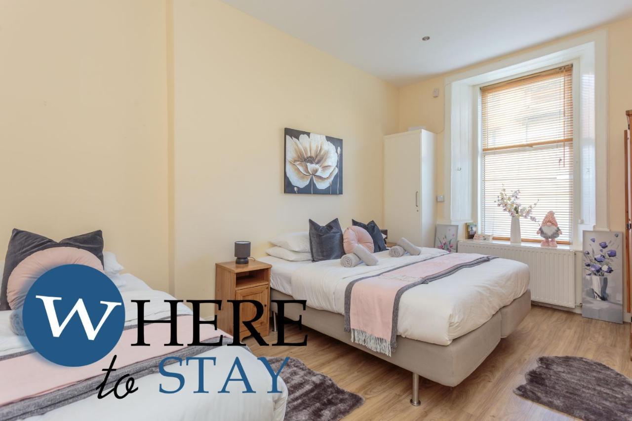 Beautiful 2Bed Ground-F Pitt St. Apartment Edimburgo Esterno foto